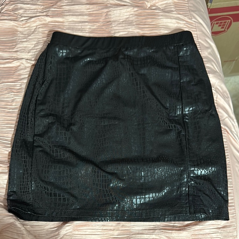 SHEIN Black Mini Pencil Skirt Cocktail